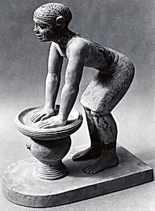 Figure of a male beer-maker by Unknown Artist