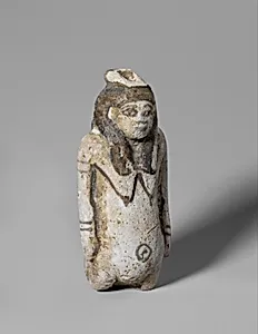 Figure vase in the form of Taweret with a human head