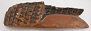 Fragment from the head of a statue