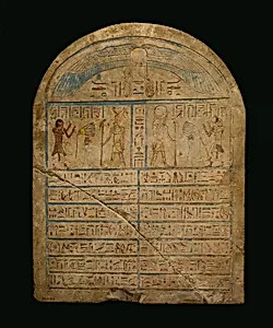 Funerary Stela of the God's-Father, Nesikhonsu