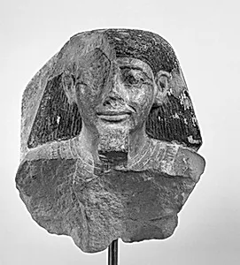 Head and Shoulders of a Man from a Pair Statue