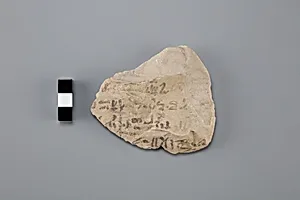 Hieratic ostracon