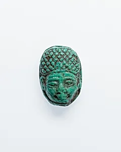 Human Head Scaraboid