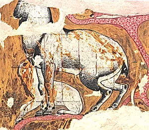 Ibex and Dog from the Tomb of Qenamun