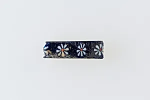 Inlay fragment with row of rosettes