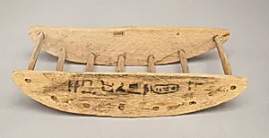 Model Stone Rocker from a Foundation Deposit for Hatshepsut's Temple