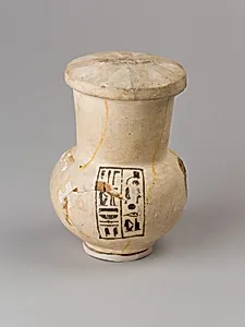 Model vase inscribed for Nebseny, First Prophet of Onuris