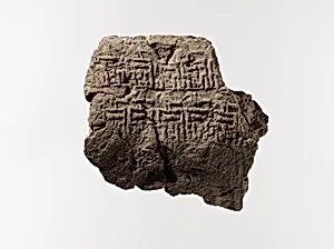 Mud jar sealing with King Narmer's name by Unknown Artist