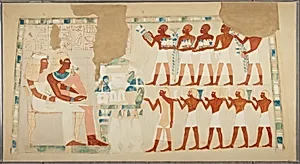 Nakht and his Wife Receiving Offerings