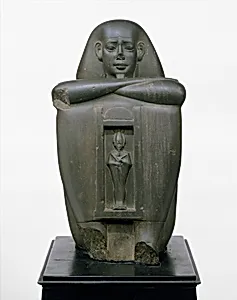 Naophorous Block Statue of a Governor of Sais, Psamtikseneb