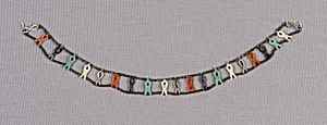Necklace with Sa-Amulets of Senebtisi