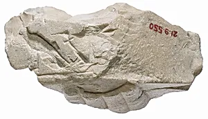 Offering table with hand, titulary of king