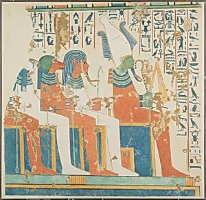 Osiris and the Four Sons of Horus by Nina de Garis Davies|Hugh R. Hopgood