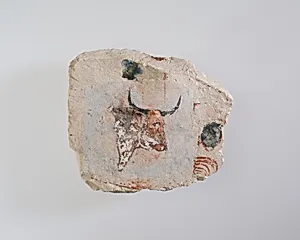 Ostracon Depicting a Bull's Head