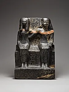 Pair Statue of Neferkhawet and Rennefer