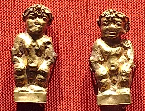 Pendant: Eros (?) wearing diadem with rosette over the forehead