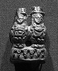 Pendant: Osiris and Isis of Canopus