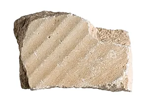 Pleated garment, probably an insert panel from female statue