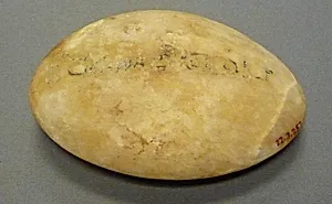 Polishing Stone from a Foundation Deposit for Hatshepsut's Temple