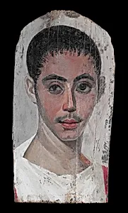 Portrait of a Youth with a Surgical Cut in one Eye