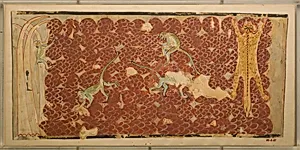 Provisions from Nubia Stored in the Temple, Tomb of Rekhmire by Nina de Garis Davies