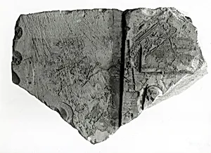 Raised relief fragment