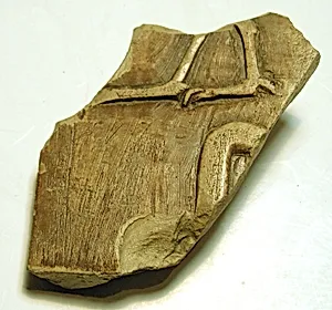 Raised relief fragment