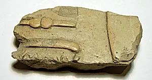 Raised relief fragment