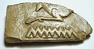 Raised relief fragment
