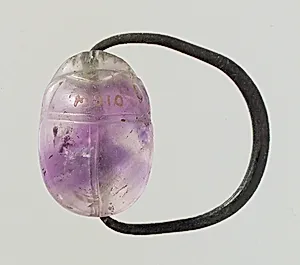 Scarab Finger Ring by Unknown Artist