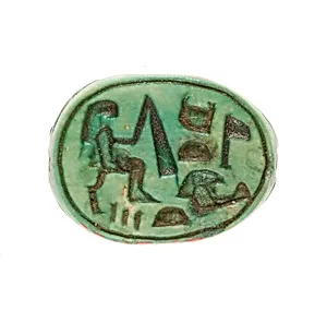 Scarab Inscribed for the God's Wife Hatshepsut