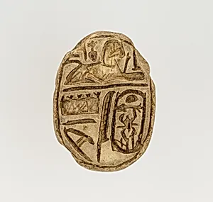 Scarab Inscribed with the Throne Name of Amenhotep II