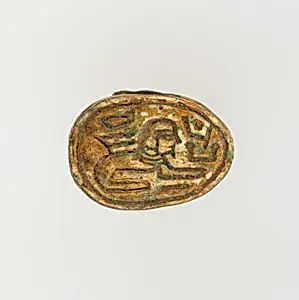 Scarab Inscribed with the Throne Name of Amenhotep I