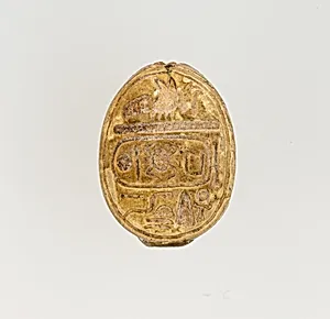Scarab Inscribed with the Throne Name of Thutmose I