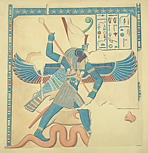 Seth Slaying a Serpent, Temple of Amun at Hibis