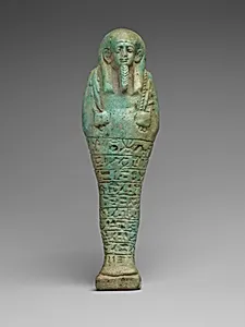 Shabti of the Treasurer of Lower Egypt Pa-abumeh, called Psamtik-seneb
