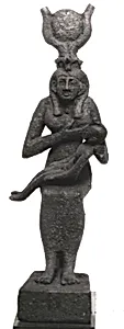 Statuette of Isis and Horus