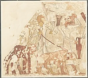 Syrians Bringing an Elephant and a Bear, Tomb of Rekhmire by Nina de Garis Davies