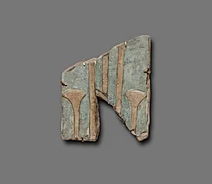 Tile from the palace of Ramesses II