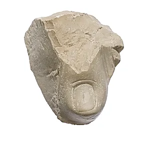 Toe of prostrate foot (?) of Akhenaten or Nefertiti