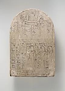 Unfinished Stela of Amennakht of Deir el-Medina
