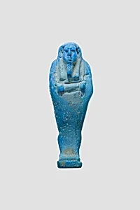 Uninscribed shabti from the tomb of Nespekashuty(?)