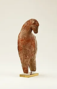 Vessel in the shape of a horse or camel