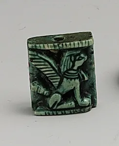 Winged griffin plaque inscribed with the name Nebpehtyre (Ahmose I)