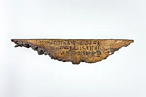 Writing board fragment with Sokar formula for the benefit of Nebit