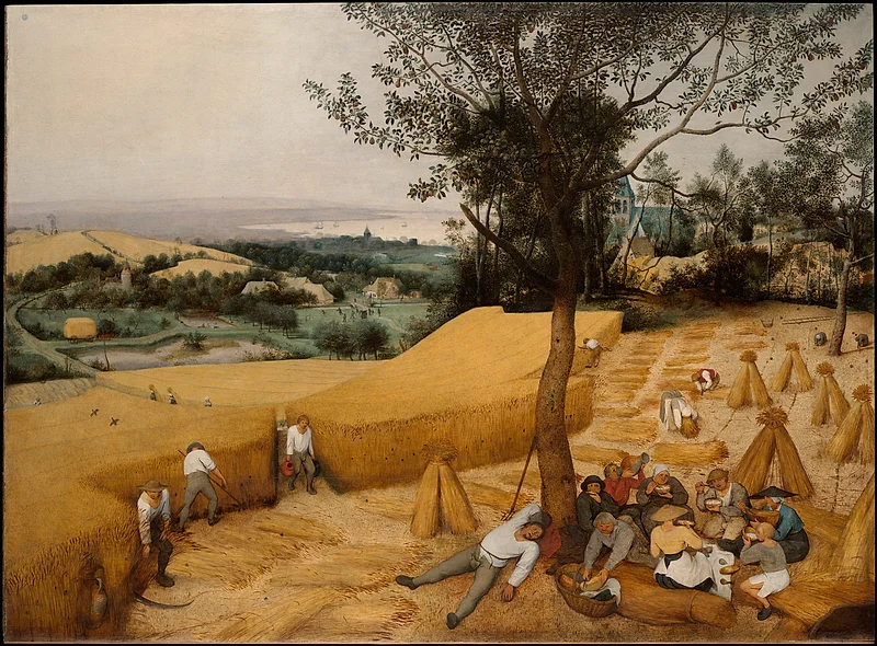 The Harvesters (1565) by Pieter Bruegel the Elder Renaissance — The Harvesters (1565) by Pieter Bruegel the Elder