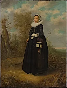 A Young Woman in a Landscape