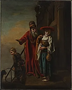 Abraham Dismissing Hagar and Ishmael