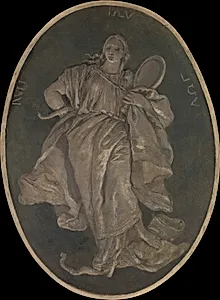 Allegorical Figure Representing Prudence
