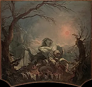 Allegory of Winter by Jacques de La Joue the Younger